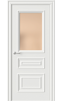 Межкомнатная  дверь GL6M Ral 9003