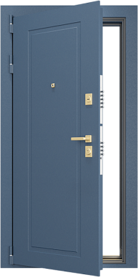 Входная  дверь Premium MP 3.1  Муар синий
