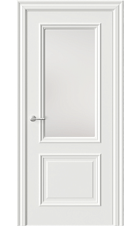 Межкомнатная  дверь GL4 Ral 9003