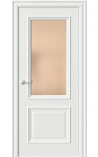 Межкомнатная  дверь GL4 Ral 9003