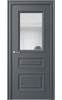 Межкомнатная  дверь GL6M Ral 7016