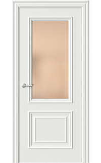 Межкомнатная  дверь GL4M Ral 9003