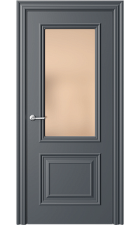 Межкомнатная  дверь GL4M Ral 7016