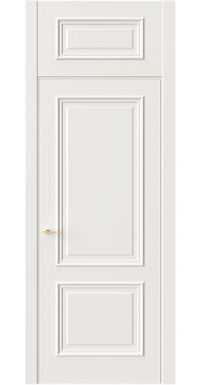 Дверной декор Фальш фрамуга Glamorous Дверь GL 3 Ral 9010