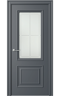 Межкомнатная  дверь GL4M Ral 7016